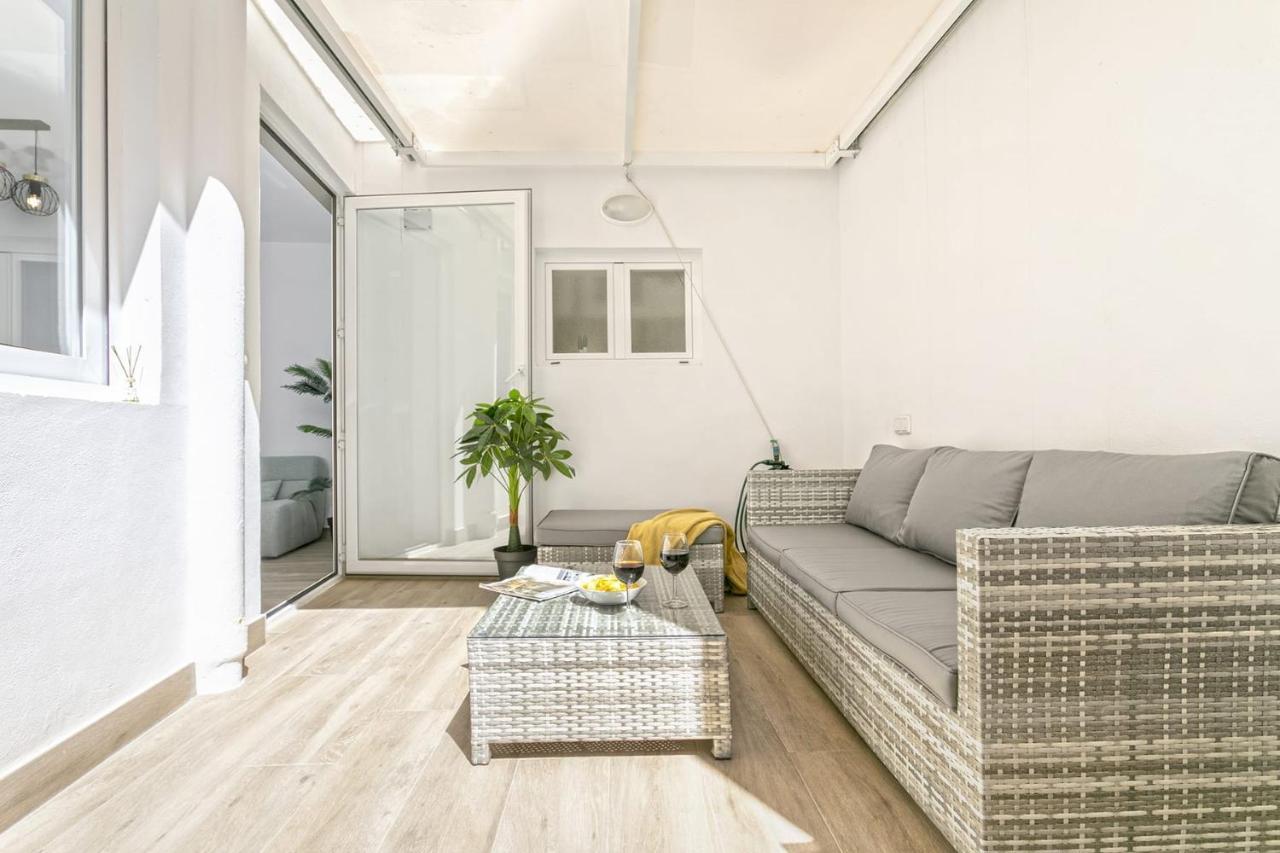 Precioso Apartamento Con Patio Málaga Eksteriør billede